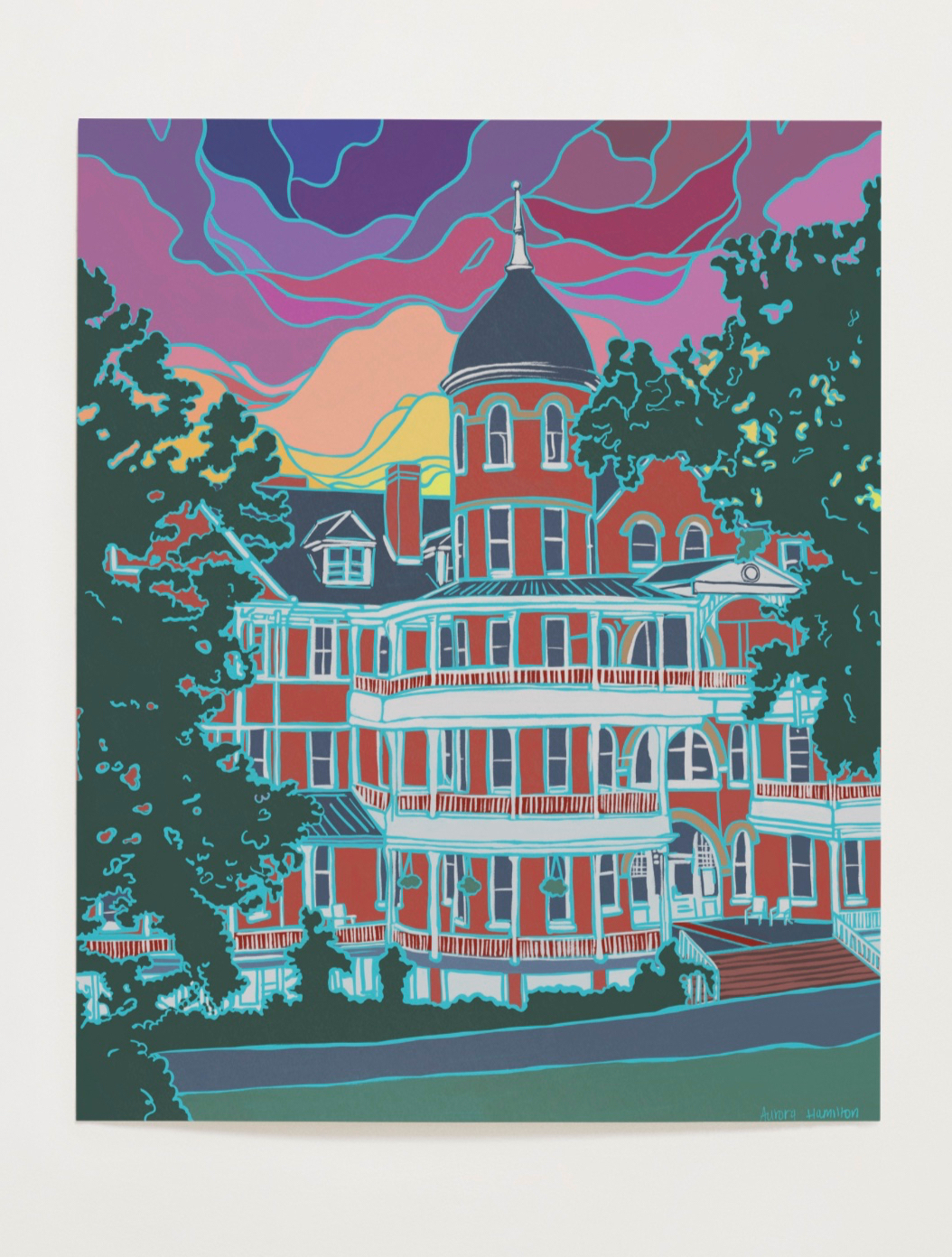 Campus Postcard