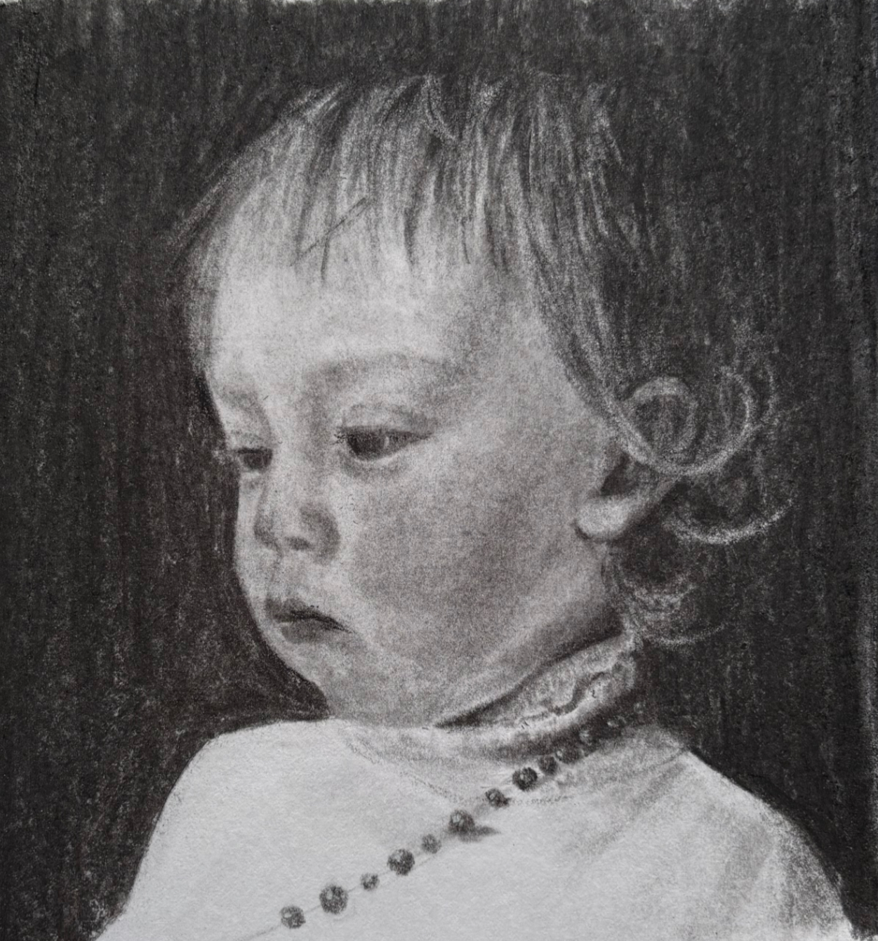 Aurora Johnson Self Portrait Baby